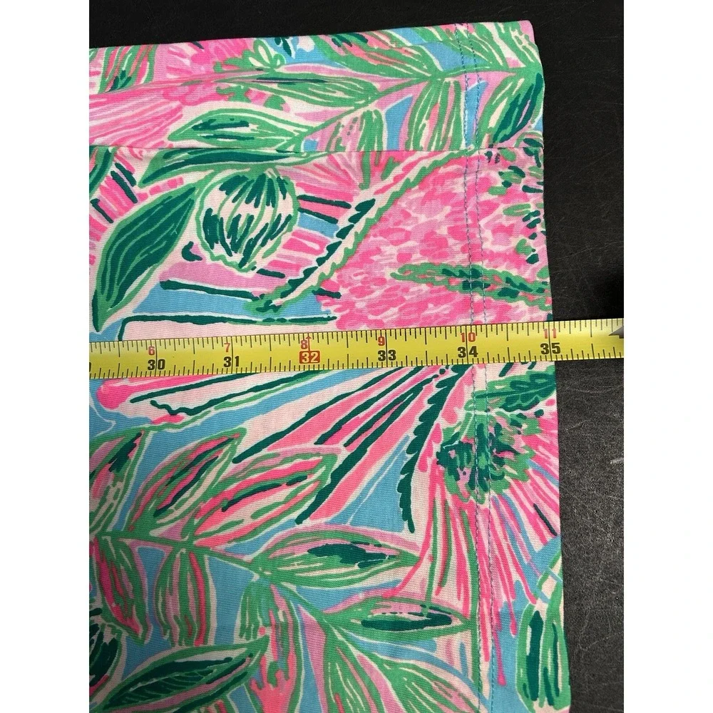 NWOT Lilly Pulitzer Floral Dress Ruched Sleeves Size XXS